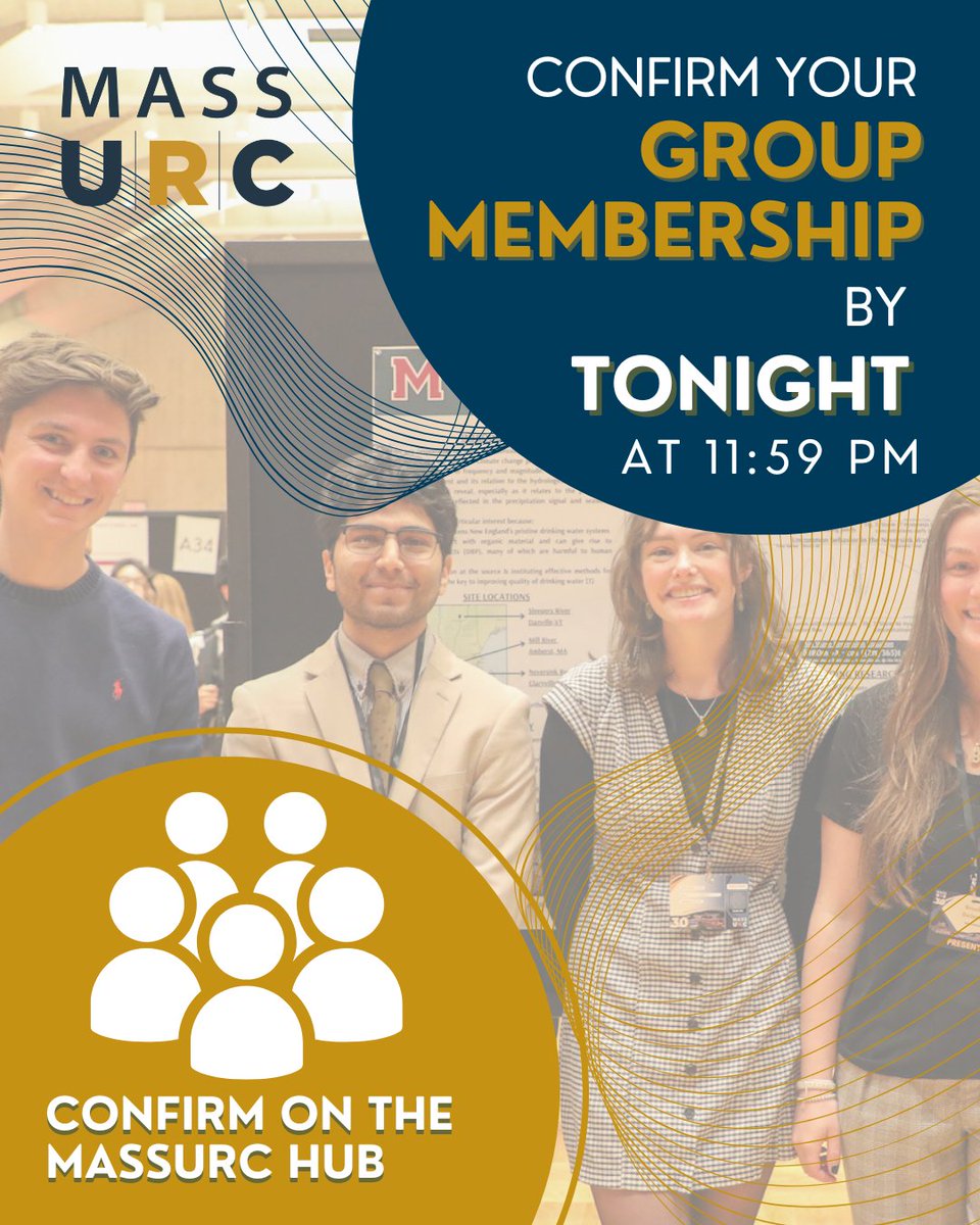 Massachusetts Undergraduate Research Conference tweet media