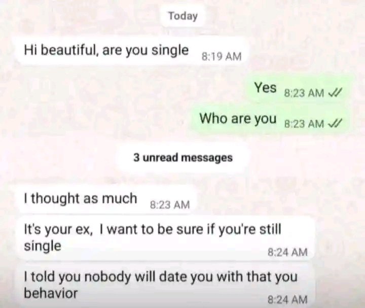 My ex don see me finish 😩