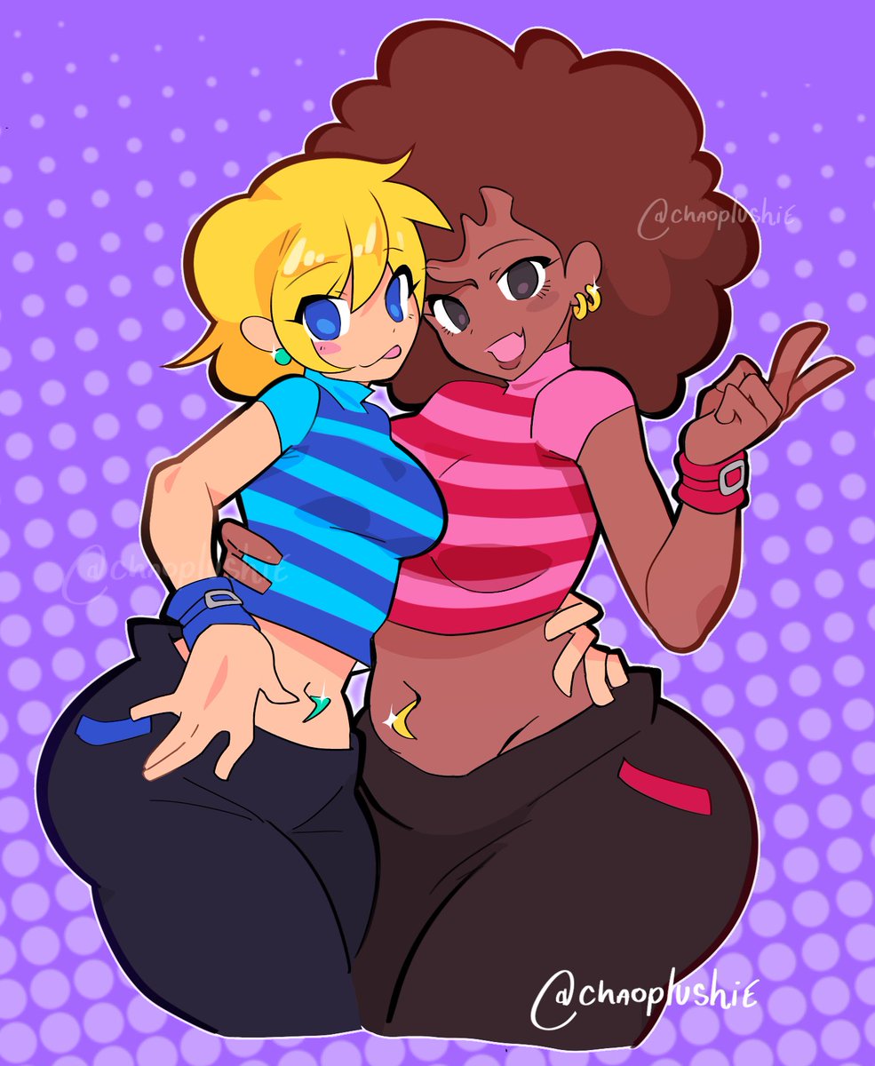 judy and mary from pops &amp; music 

#popn_art