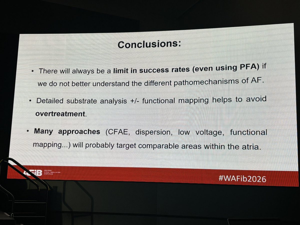 netta_doc's tweet photo. Great reminder from @Phiso_de - many #AFib #ablation approaches likely target comparable areas in the atrium

Need to remain open minded, understanding there is overlap between voltage mapping, dispersion, non-PV triggers &amp; VOM

#WAFib2026 #EPeeps https://t.co/wsMTQ1ANj8