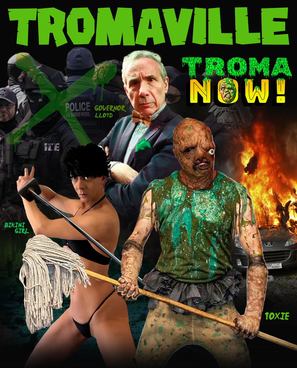 lloydkaufman's tweet photo. @Turkeymanll @HibachiHuman @mario__cerrito @TromaNOWApp @Troma_Team #metutu https://t.co/Jsuy0R1jyU