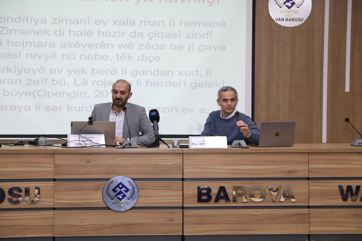 Komîsyona Zimanê Kurdî / Baroya Wanê tweet media