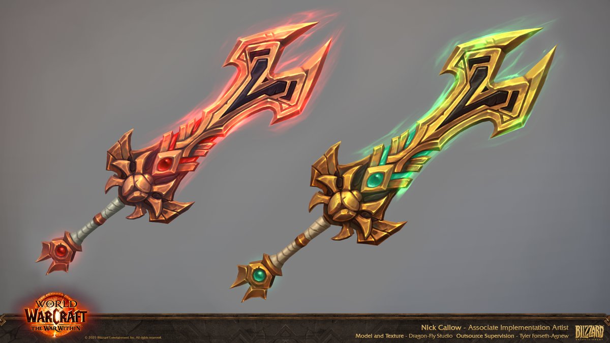 LVLDead's tweet photo. Here is some art that I was able to work on over here at Blizzard!

Hope you are all enjoying whatever version of WoW you're playing!

Check out my full posts on my Artstation.
https://t.co/TtWcKIUk4I https://t.co/p1bCw8vkSL