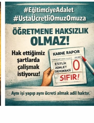IlknurErkek's tweet photo. Usta öğreticiler ve ücretli öğretmenler için kalıcı çözüm bekliyoruz.
#UstaÜcretliOmuzOmuza #EğitimciyeAdalet
@RTErdogan @Yusuf__Tekin @mebhbogm @TBMMresmi @TBMMGenelKurulu @cengizmete https://t.co/whkfAC1bfj