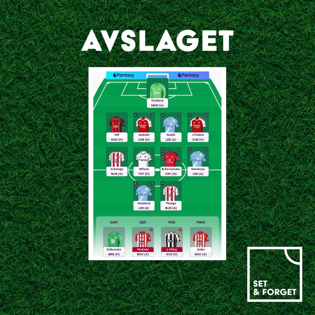 SetnForgetPodd's tweet photo. GW28 👋 https://t.co/nIIMqnrAo2