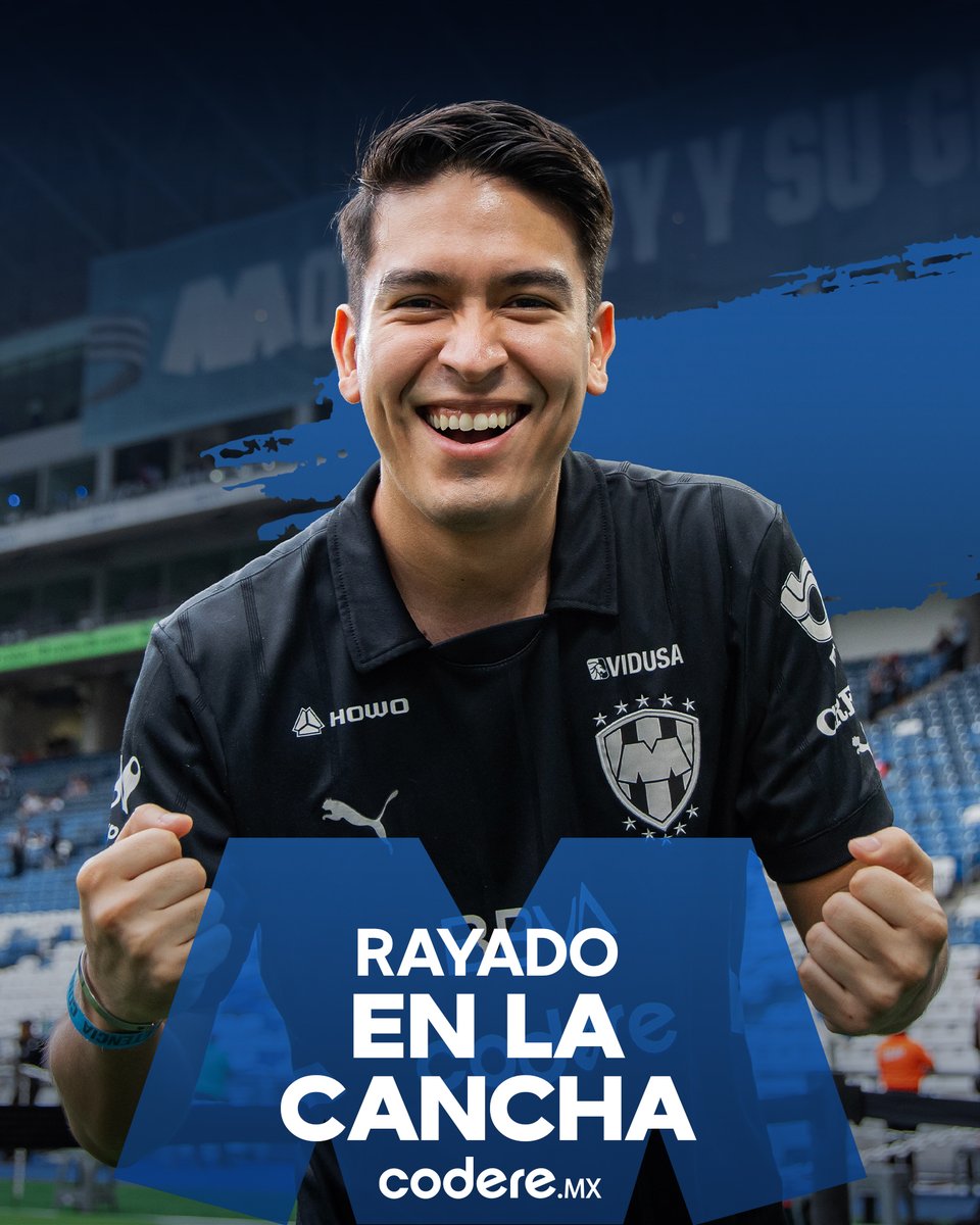 Sé parte de nuestro Equipo Digital y vive la experiencia del #RayadoEnLaCancha @CodereMx en el Monterrey 🆚 Cruz Azul. 🤠

Para participar:
*Da RT a este tuit
*Utiliza el HT de la dinámica
*Comenta con tu fotografía portando el jersey 👕 y tu nombre completo