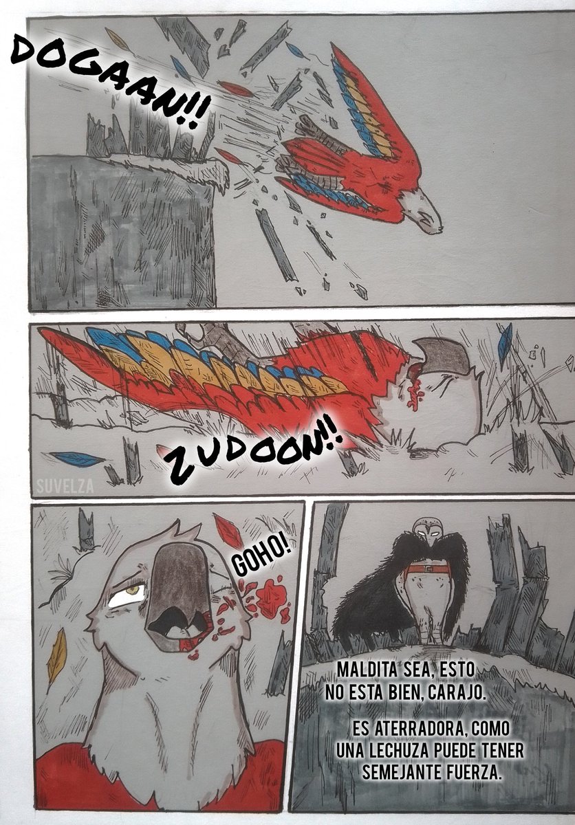 "Receptáculo Vs La Ejecutora: Parte 4".

#IzelGarzaer #suvelzastudios #OC #ComicArt #mangaart #ilustracion