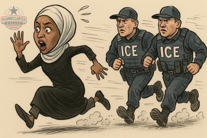 <a href="/Ilhan/">Rep. Ilhan Omar</a> You’re going home! 🇺🇸❤️🤍💙