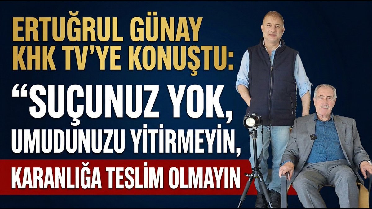 💥 <a href="/ErtugrulGunay/">Ertuğrul Günay</a> ile özel röportaj

✅KHK'larla işlerinden çıkarılmış kişilerin teröre ve şiddette bulaştığına dair iddia yok ortada, bırakın hükmü iddia yok.

✅AİHM ve AYM kararlarını bir kesime uygulayalım bir kesime uygulamayalım diye birşey olmaz.
👇
youtu.be/QMCrHMolE2Q?si…
