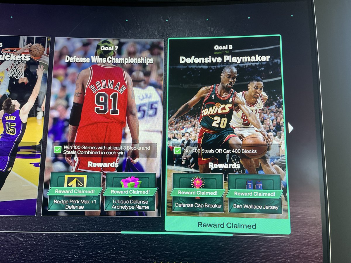 Goal 7 and 8 done for my guy <a href="/milli_fn/">milli</a> #NBA2K26 ✅