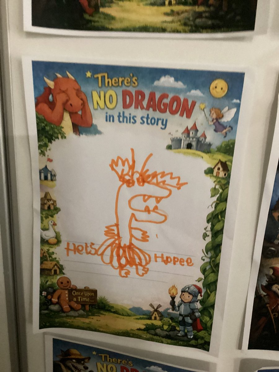 MrsGriffiths7's tweet photo. In drawing club this week we drew the dragon. We also spoke about heroes and villains and drew them too 🐉🧌 #dragon #drawingclub #eyfs https://t.co/JFx9OZ6XSQ