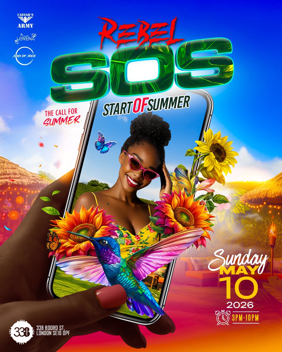 RebelUKJouvert's tweet photo. The lines are connected.☎️
#RebelSOS 🎟️TICKETS ARE LIVE🚨
The call for summer is here! Answer it now, or watch it on your screen later. 🌞🆘🌴
Click here: https://t.co/iB9itpnTny
Move fast. Once this allocation goes, it’s really SOLD OUT. When they’re gone, they’re gone. ⏳ https://t.co/YSDAp1Lxjs