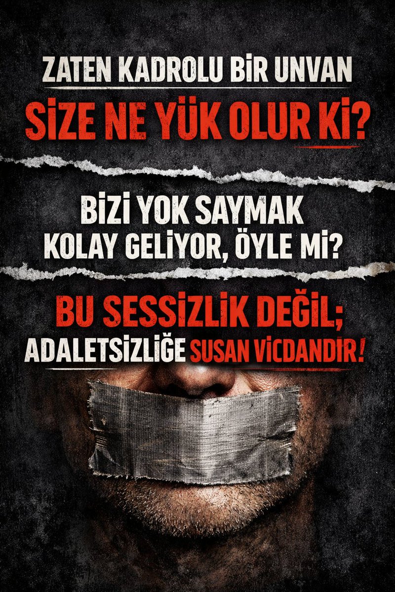 <a href="/E_S340625/">Erkan S</a> <a href="/Kamubiz_com/">Kamubiz KAMU HABERLERİ BİZDEN!</a> <a href="/_aliyalcin_/">Ali YALÇIN</a> Yardımcı hizmetler sınıfındaki personel bitti Artık dayanacak gücü kalmadı bir kez olsun Bu sınıfta çalışan memurun hakkını Savunun bir kez hak yerini bulsun Yardımcı hizmetler sınıfı sorunu çözülsün
#YardımcıHizmerlerSınıfı 
Çözümsüzlük asla kabul edilemez‼️‼️‼️‼️
<a href="/_aliyalcin_/">Ali YALÇIN</a>