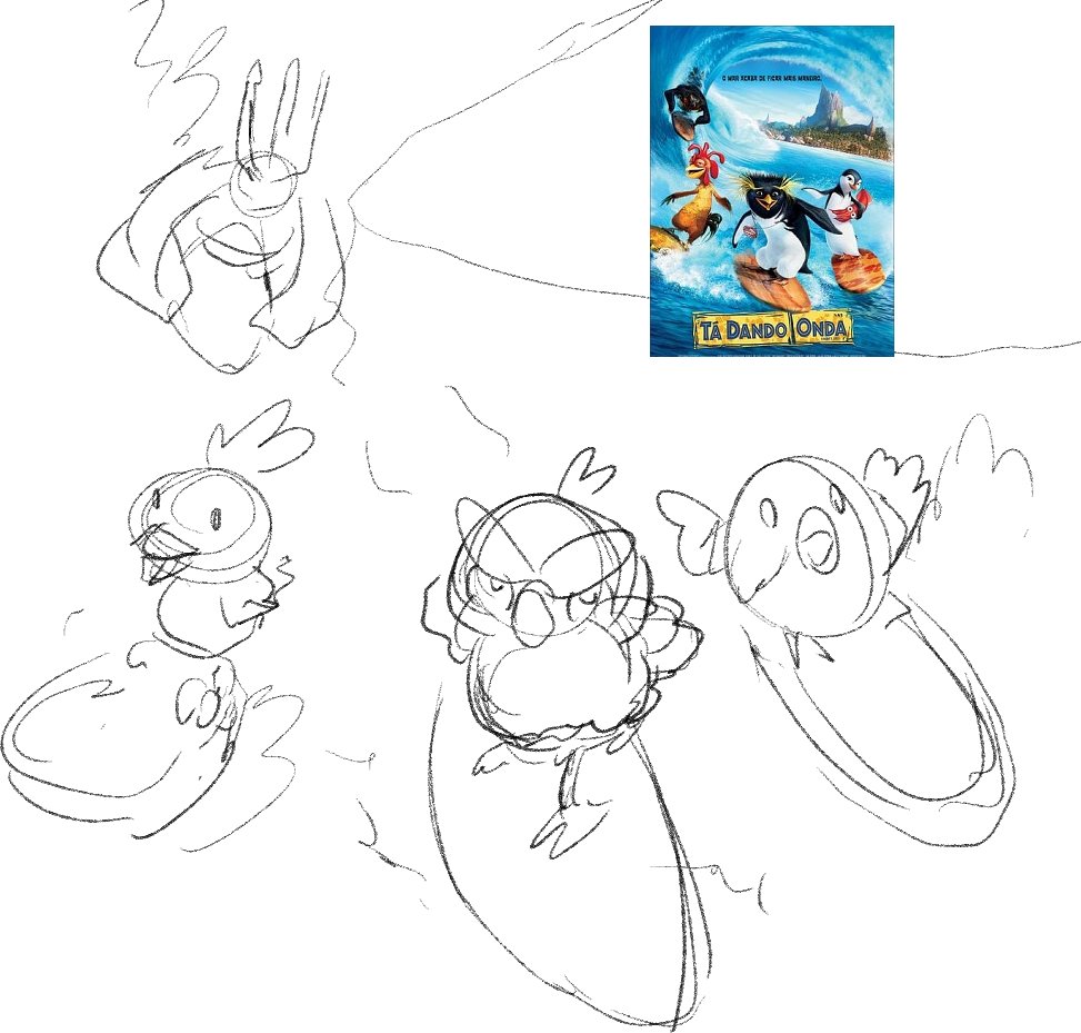 O nome do jogo ser "Pokémon Ondas" me lembrou dum negócio