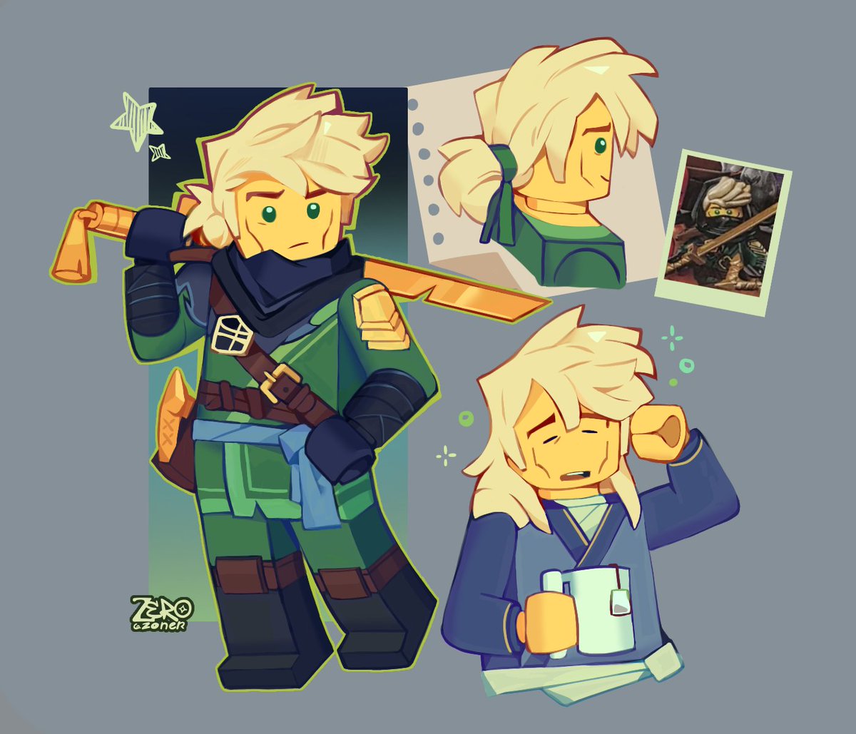 Found this guy extra silly

#NinjagoFanart