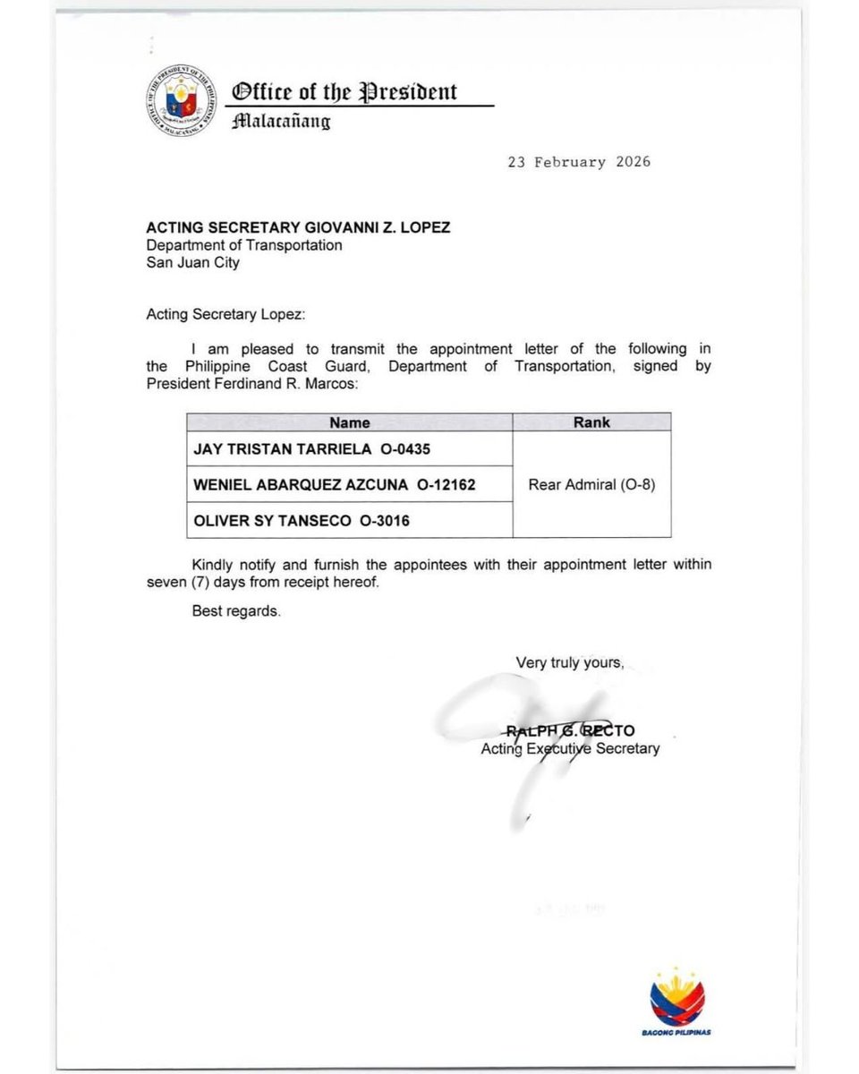 🚨Are you ready for REAR ADMIRAL <a href="/jaytaryela/">Jay Tarriela</a>?🫡

For the past 2 months, the 🇨🇳@ChinaEmbManila has been embarked on an intense campaign to discredit 🇵🇭Philippine Coast Guard Commodore Jay Tarriela, the outspoken Spokesperson for the #WestPhilippineSea and ardent #transparency