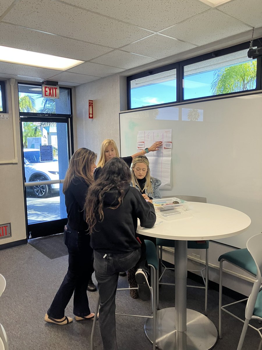 ksmithsbusd's tweet photo. TK teachers identifying behavior types. Another great day of learning with SDCOE! #sbusddreambuilding @SBUSD_NEWS @Supt_SBUSD @LearnInnoDept https://t.co/2QYJMazVhD
