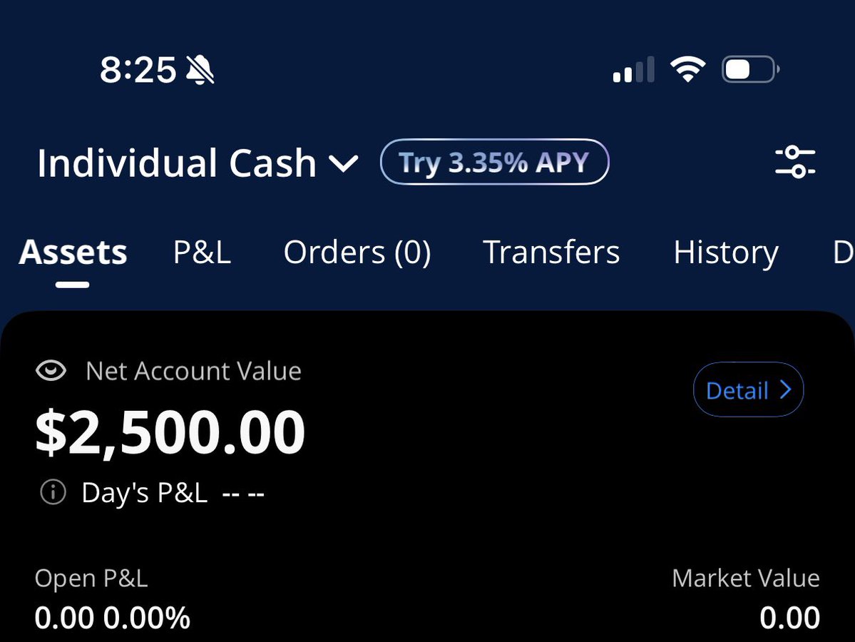 I AM OFFICIALLY RESTARTING THE $2,500 TO $100,000 SMALL ACCOUNT CHALLENGE NEXT MONDAY! ☢️

THIS WILL BE DONE IN A PRIVATE DISCORD WHERE I WILL POST ALL MY TRADES WITH ENTRY AND EXIT FOR FREE! 😳

LIKE, REPOST, AND REPLY “CHALLENGE” TO BE INVITED! 🔔

YOU MUST BE FOLLOWING ME! 🤑