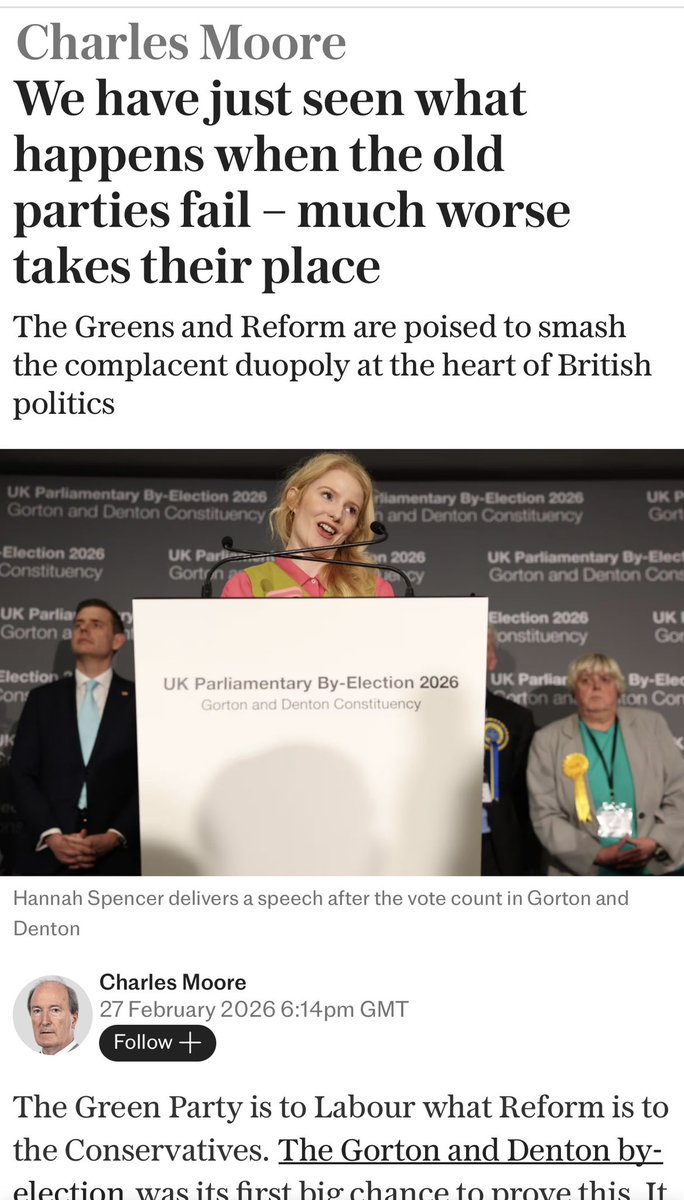 Deeply concerning……The Greens could ruin this country