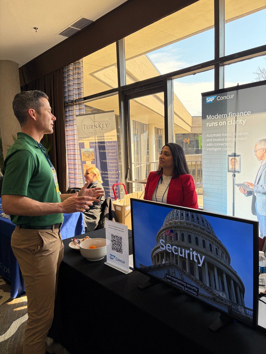 GenesisElevates's tweet photo. Great week at @NDTAHQ #GovTravels. Proud to sponsor, connect with government &amp; industry leaders, and build partnerships that move the needle in federal travel. Strong relationships drive strong outcomes.

Looking forward to next year.
#GenesisElevates #GovTech #SAPConcurPartner https://t.co/CmFrUfGIVQ