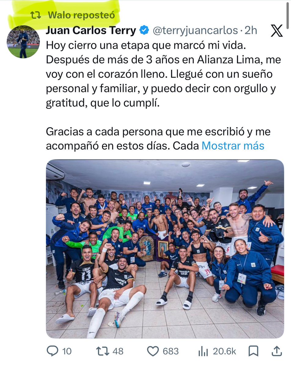 Se le va el marido, el que le daba las entradas en zona de periodistas. 
Suerte que aun tiene de padrino al de las desiciones salomónicas.