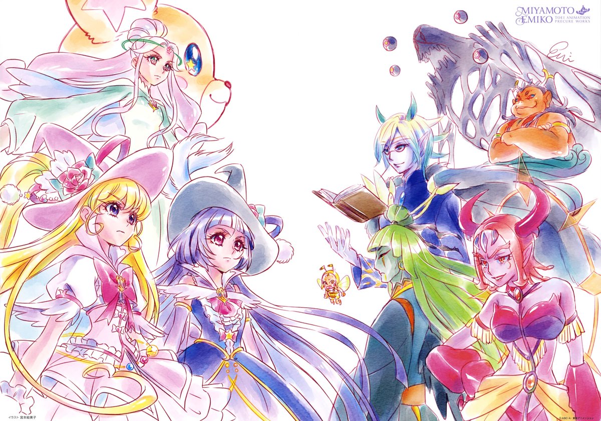 何より今回の新規ビジュアルで嬉しかったのが 「宮本絵美子先生による