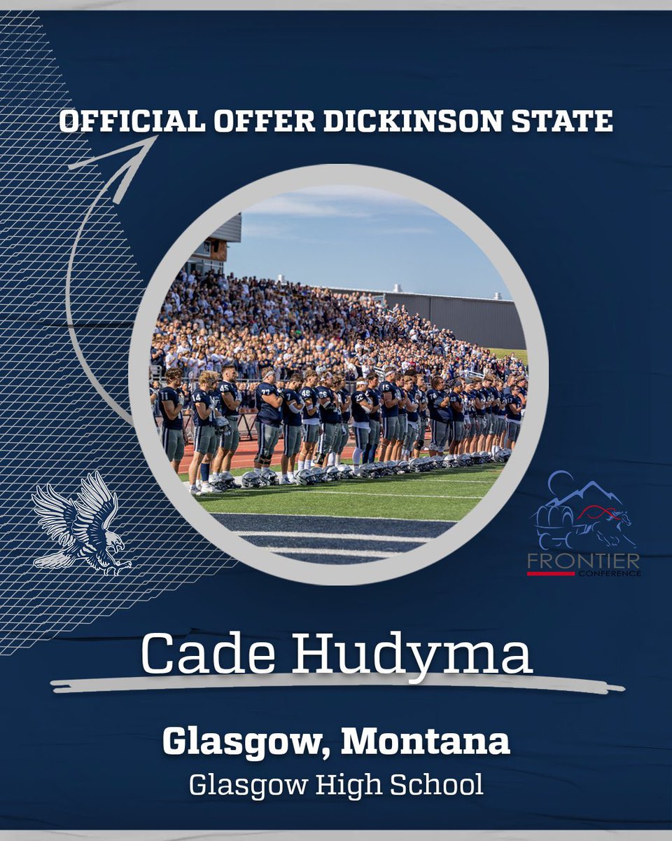 I am blessed to say I have received my first NAIA offer to play football at Dickinson State University <a href="/RMcCarvel/">Russell E McCarvel</a>