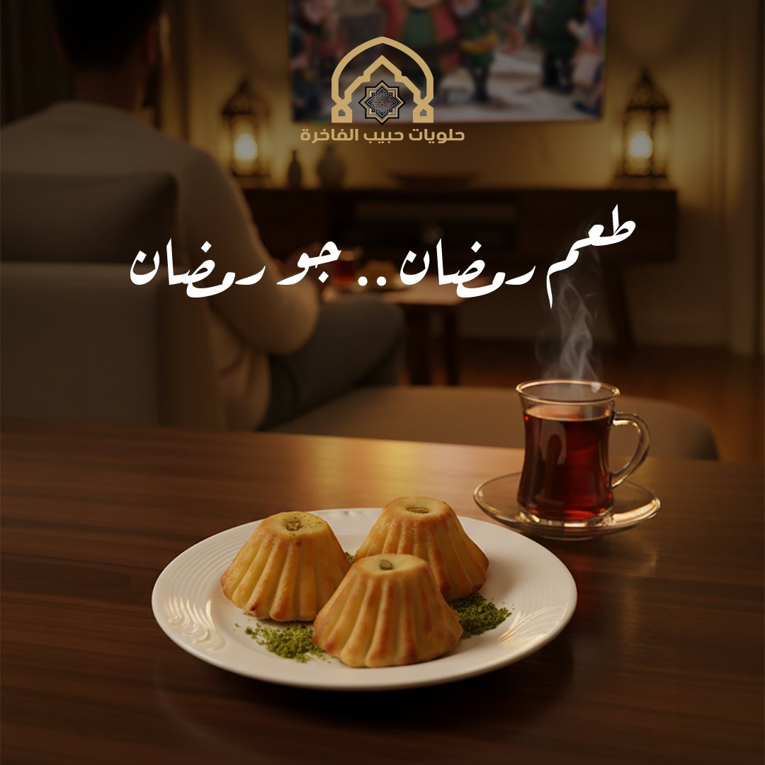 SweetsByHabib's tweet photo. رمضان أحلى مع #حلويات_حبيب 🤍
#غريبة_بالقشطة… كل لقمة تحكي طعم لا يُنسى 

زورونا وعيشوا عالم النكهات الشرقية

📍 حي المحمدية
شارع الأمير سلطان – بجوار بنك إنجاز

📞 للتواصل: 0554044335

📍 حي السلامة
شارع عبد الرحمن السديري– مقابل بيتزاهت
📞 للتواصل: 0504321362

#رمضان_كريم https://t.co/8N3L14VUbt