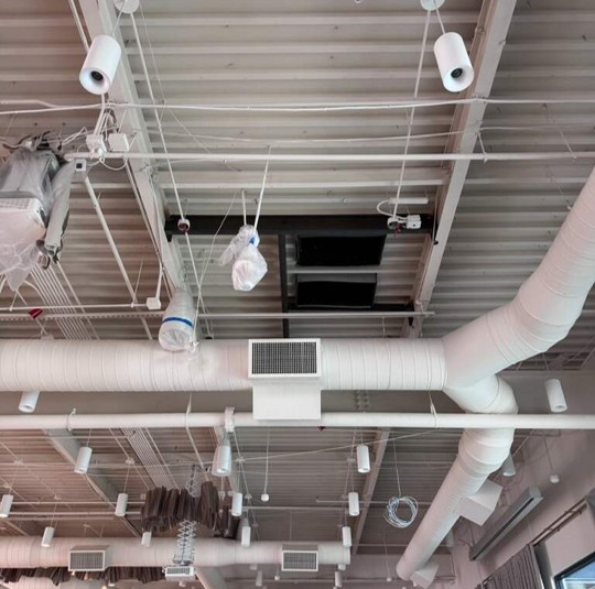 Reliant Building Solutions provided stamped design and fabricated/installed the Rooftop Unit Supports (RTU Supports) you see pictured. rbsga.com #structuralsteel #engineering #designbuild