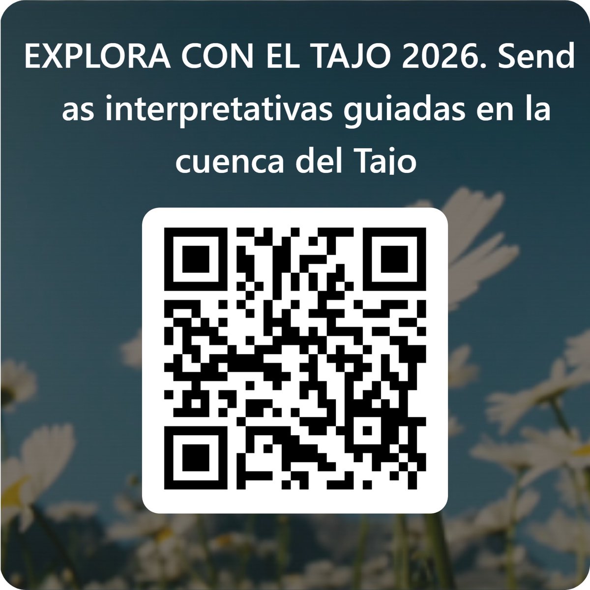 🌿 Explora con el Tajo | planes en la naturaleza 

Es una actividad gratuita de educación ambiental que permite conocer de cerca el río Tajo a través de experiencias guiadas en el entorno natural.

Inscríbete 👉 f.mtr.cool/hevjhifmaj