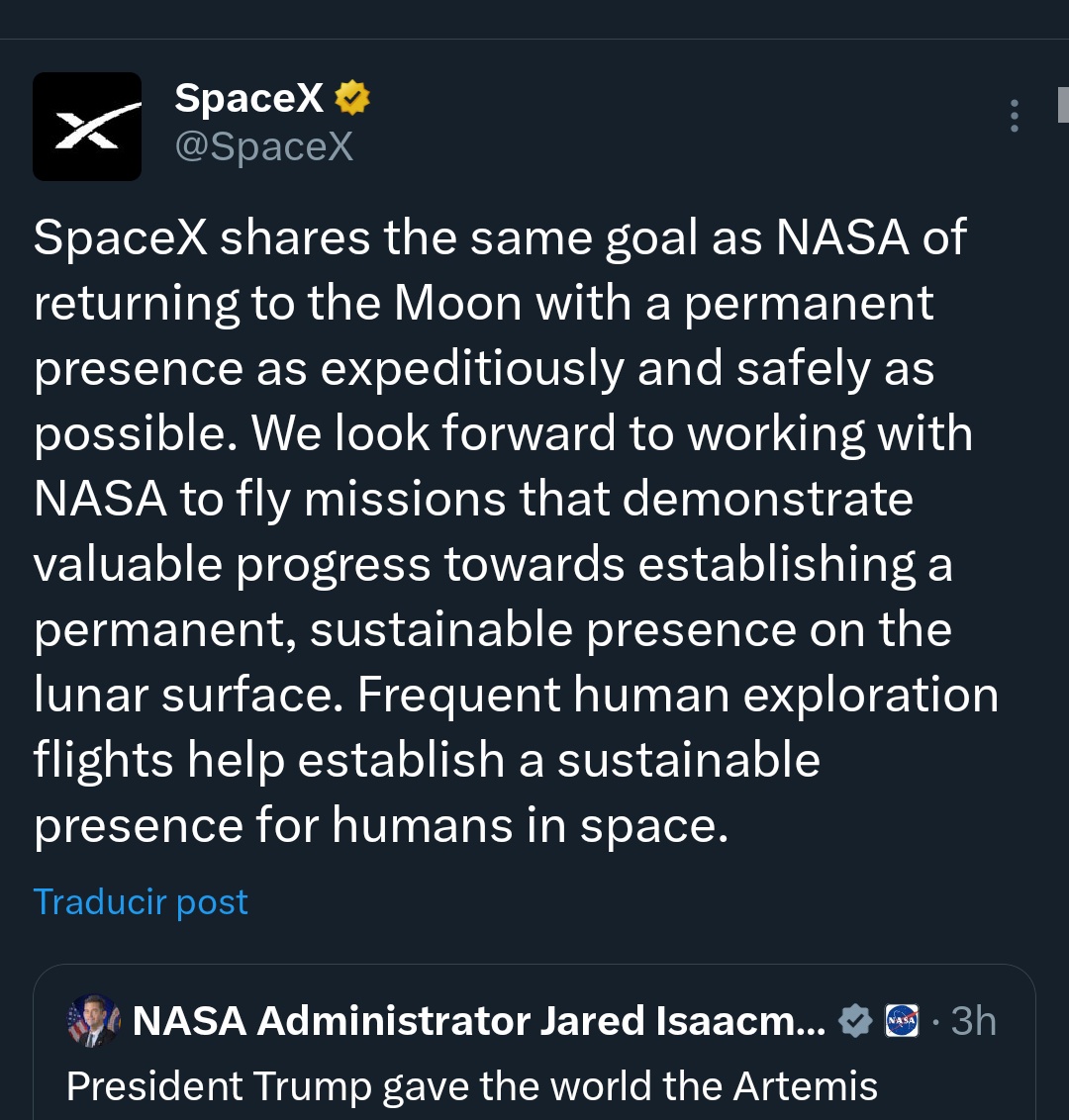 SpaceNosey's tweet image. Los principales actores de la industria espacial estadounidense parecen contentos con las nuevas medidas tomadas por la @NASA.

#ArtemisII @NASA @esa #SLS