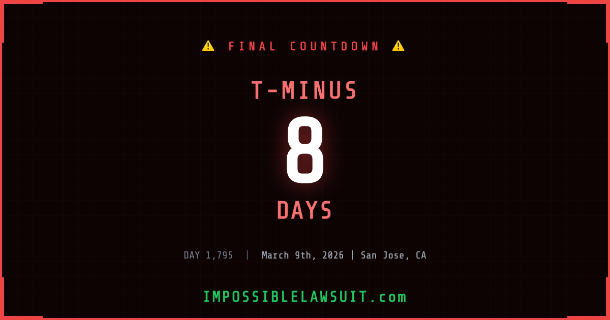 Impossible Lawsuit tweet media