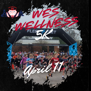 WES_Wellness's tweet photo. The 4th Annual WES Wellness 5k is coming on April 11th!  Sign up now at https://t.co/76DohVy9zc https://t.co/2OmOjwbu4Q