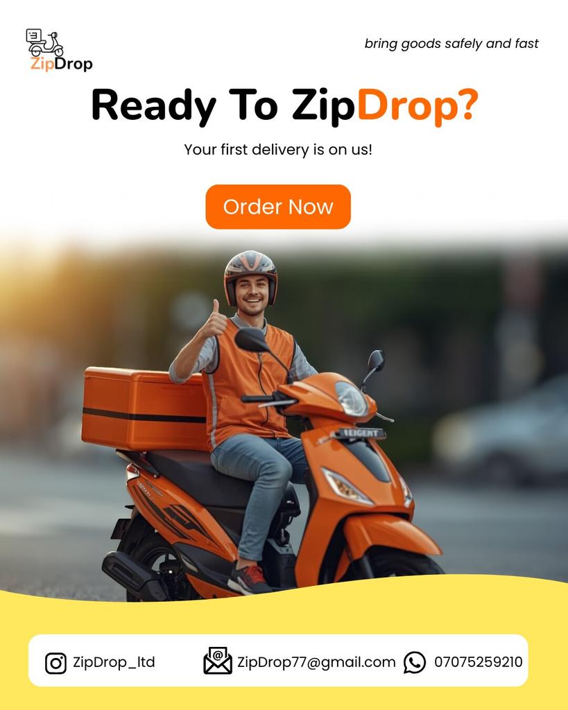 Brownmoney93593's tweet image. Designed this from scratch as a practice project and I am honestly proud of how it turned out 💪🏾 Meet ZipDrop — a delivery brand I created just to sharpen my skills! RT if you like it 🔁 #GraphicDesign #BrandIdentity #CreativeWork"