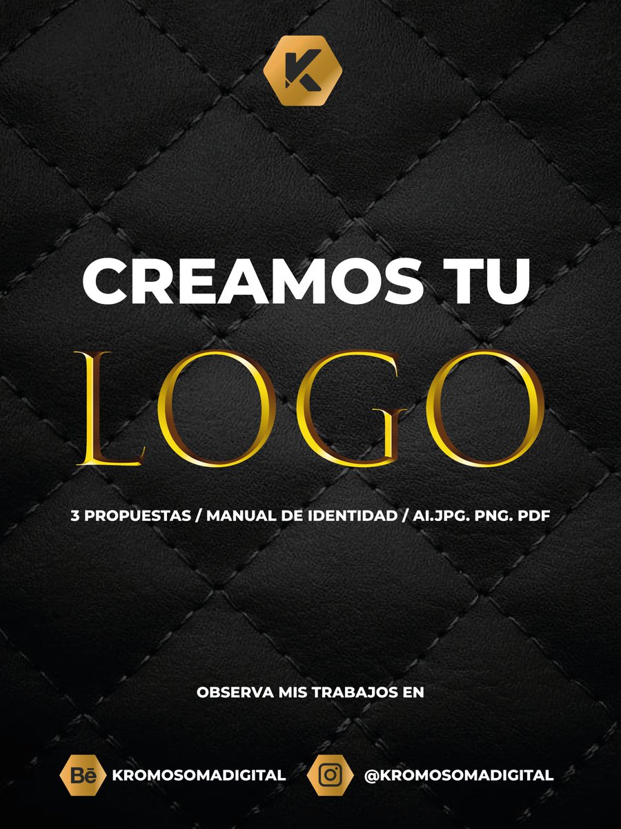 KromosomaDigit1's tweet photo. realizamos identidad visuald e marca enfocado en el concepto del cliente , le damos formas a tus ideas , https://t.co/CstviM0Wqg https://t.co/UBzCiABkxq