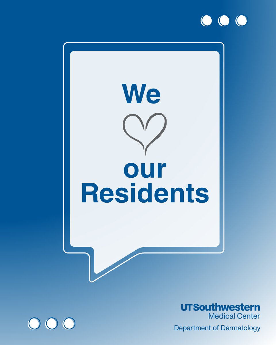 UTSW Dermatology tweet media