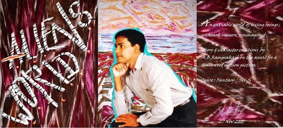 How different is A.B.Ramprakash creation of alien characters from others ?
His characters are developed as part of a specific project titled "ALIENS WORLD", where he serves as both the story writer and the character creator. 
- Thanks to Google AI mode response.