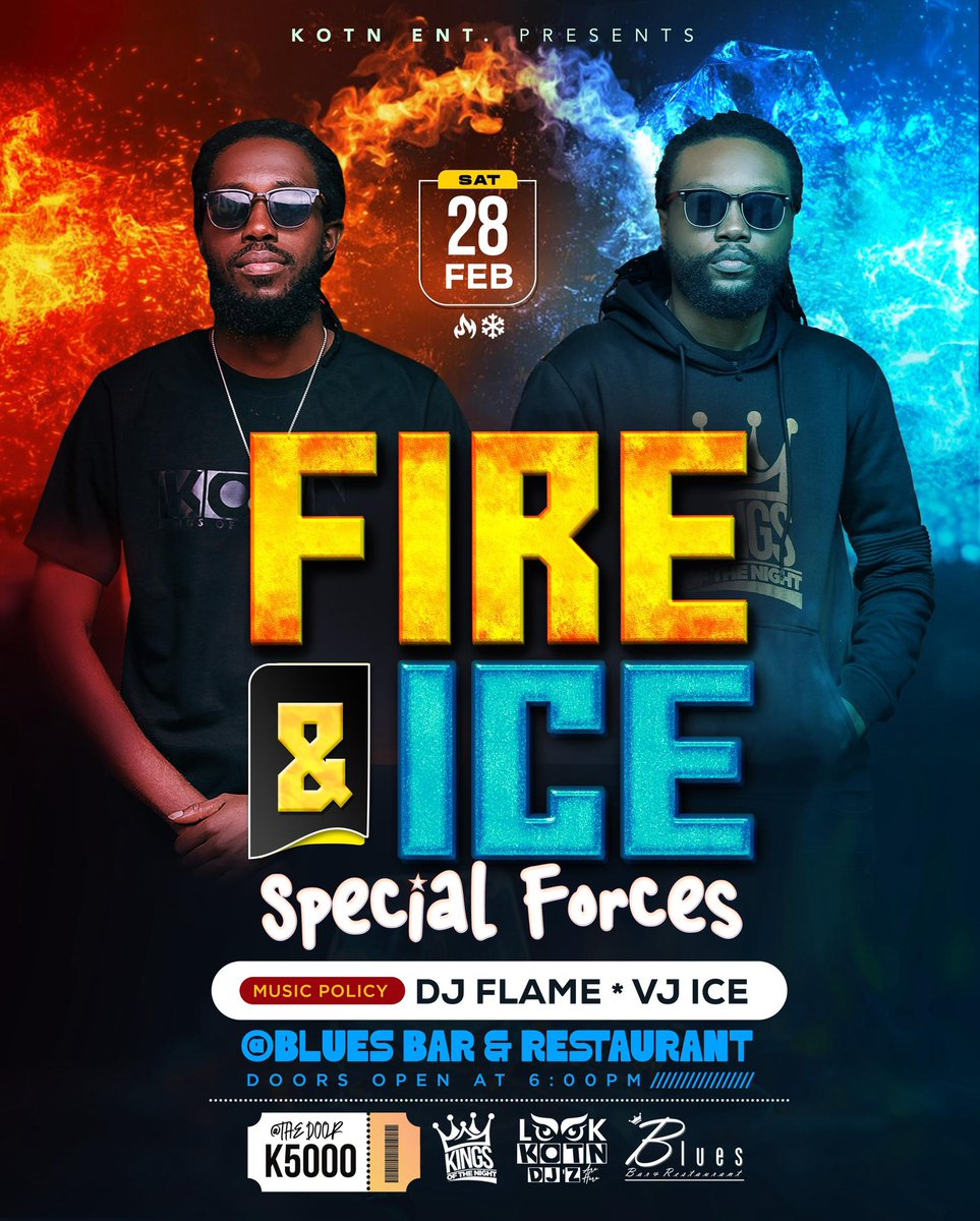 Nyashonga's tweet photo. You don’t wanna miss this y’all 🔥🔥
The Fire and Ice invasion🔥❄️ https://t.co/vIDw2cfPCg