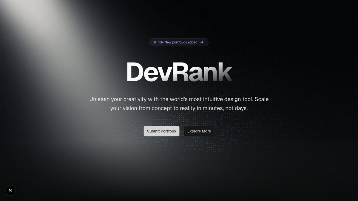 khushiirl's tweet photo. building "DevRank" a place where developers can explore and take portfolio design inspirations...

Stay tuned for more exciting features dropping soon big updates. https://t.co/bxRwYgPBOK