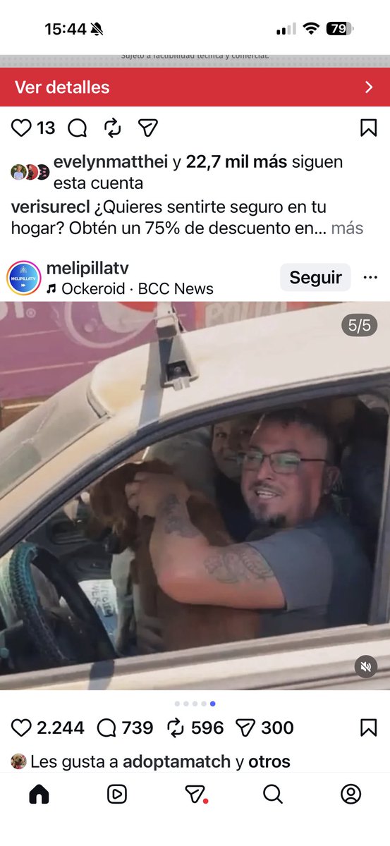 Nuevo caso de abandono de un perrito en Melipilla!!! 😡😡😡 una familia lo
Abandona en un auto a nombre de Miguel Fuenzalida san Miguel hagámoslo famoso rt rt el
Karma existe maldito hdp