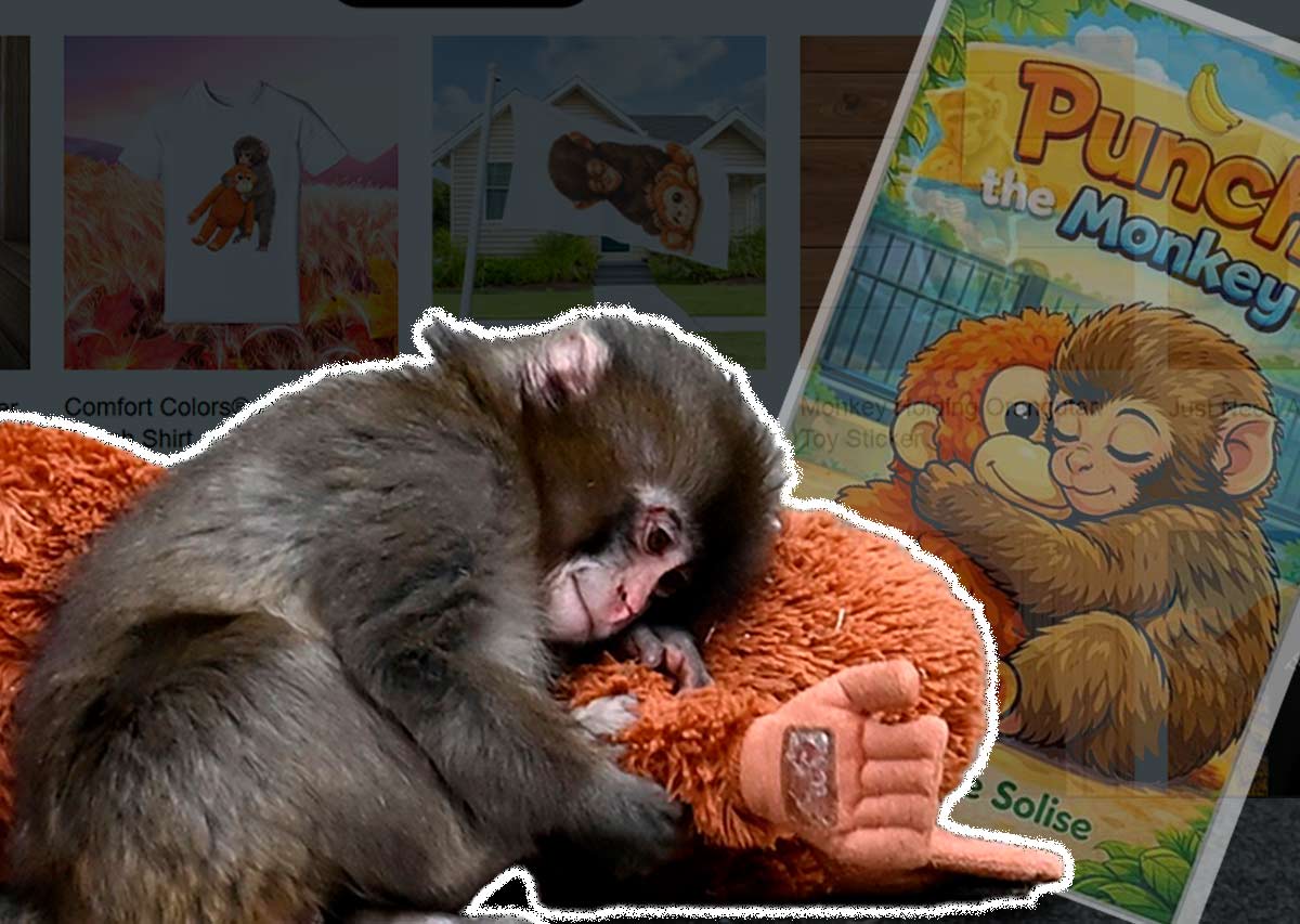 Expok's tweet image. 🐒⚠️ PETA pide trasladar al primate “Punch” por posibles signos de trauma, mientras el caso se vuelve viral 📲🛒 @IKEA  y @Etsy  ya capitalizan el fenómeno. #PETA ##Punch
expoknews.com/peta-pide-tras…