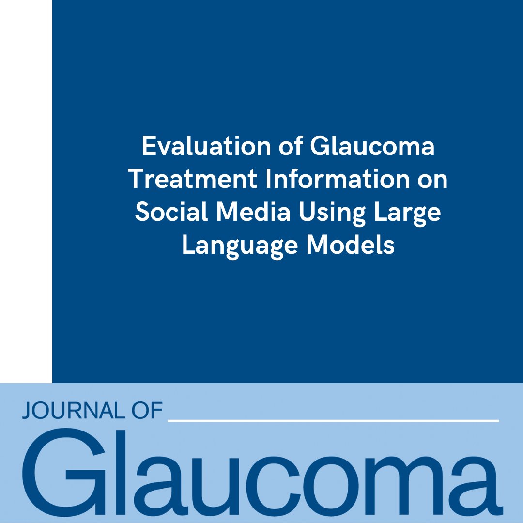 Journal of Glaucoma tweet media