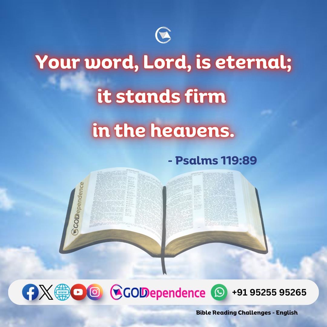 Godependence's tweet photo. Do you want to read the whole Bible in a regular and systematic manner in 2026?

If yes, then why don't you just send a simple one-line message as: <Name> <Age> <Plan Duration> <Language Group> to +91 95255 95265 by clicking this link: https://t.co/cFGXonCzIg
- Team GODependence https://t.co/q021SDH40t