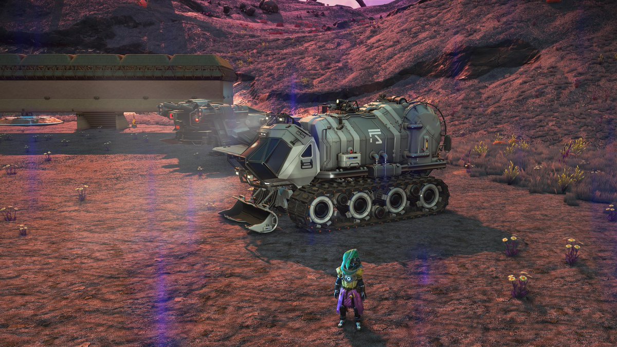 RichardofOlney's tweet photo. At last!!! I’ve finally unlocked the Caterpillar Treads!! Now I can just put the Furnace module on and Recycle on the go 😁😁
#NoMansSky https://t.co/eJTSFHtlzP
