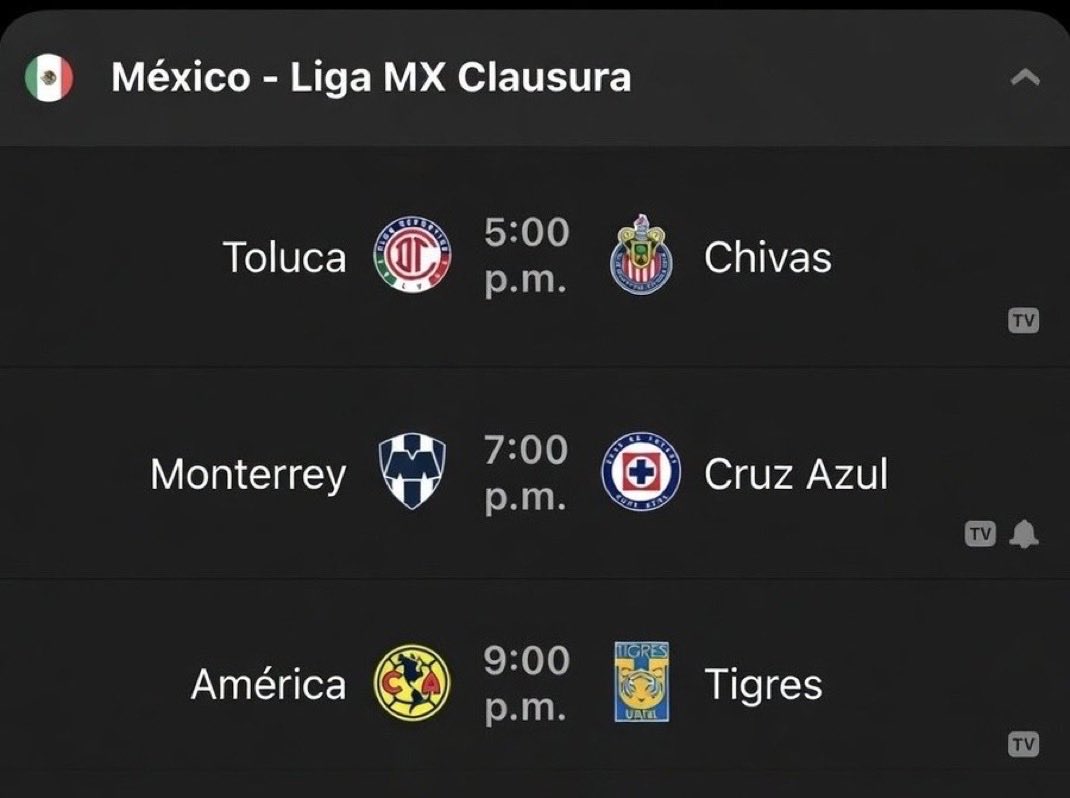 FanDiablo2's tweet photo. ¡LA MEJOR JORNADA DEL AÑO!

Este sábado el Big Six de la liga mx jugarán entre ellos. Ni en la premier ves estos lujos. 😎🔥 https://t.co/2QtUSa1Zmb