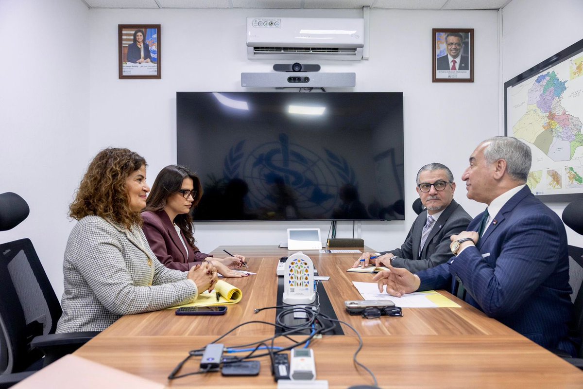 WHO Iraq tweet media