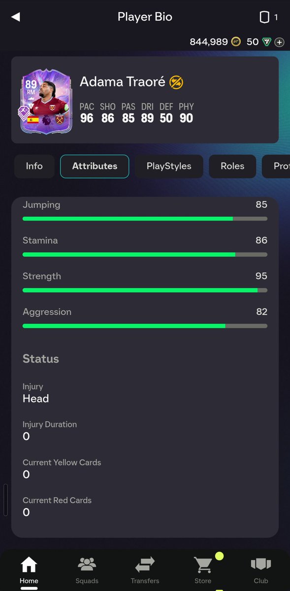 Packed Traore out of my player picks today.... He came with a concussion???

<a href="/FUT_Accountant/">Nate - TheFutAccountant</a> <a href="/NickRTFM/">Nick</a>