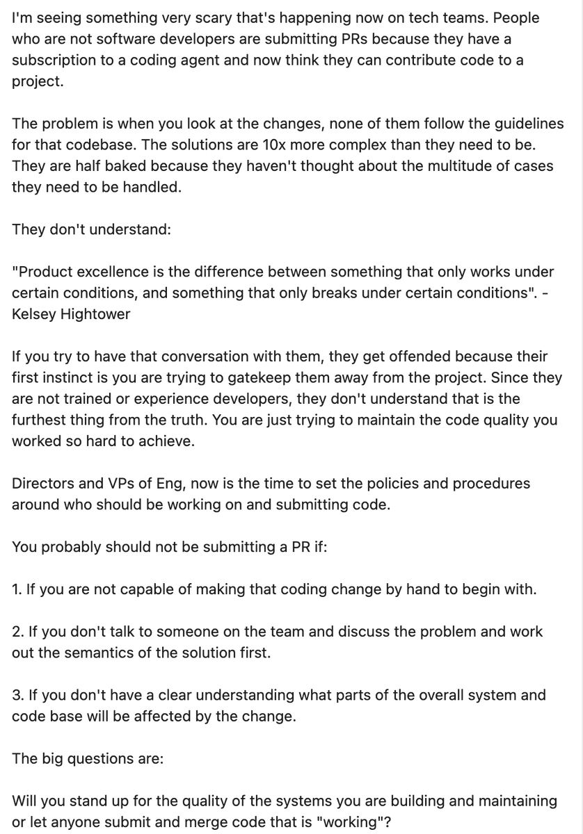 LinkedIn PR policy post