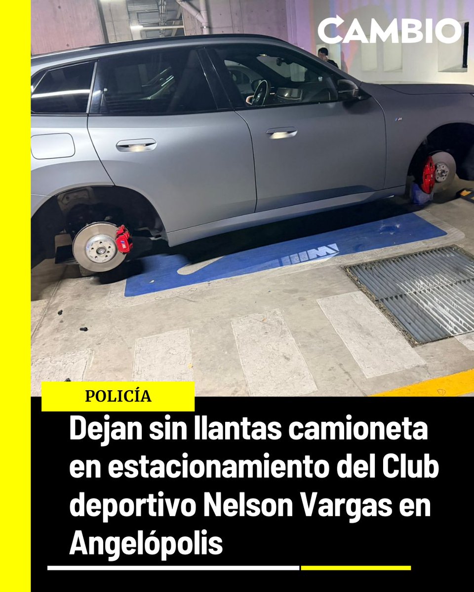 😖😡Dejan sin llantas camioneta en estacionamiento del Club deportivo Nelson Vargas en Angelópolis

Sin las cuatro llantas fue como ladrones de autopartes dejaron una camioneta que se encontraba en pleno estacionamiento del Nelson Vargas Family Fitness, en Angelópolis.