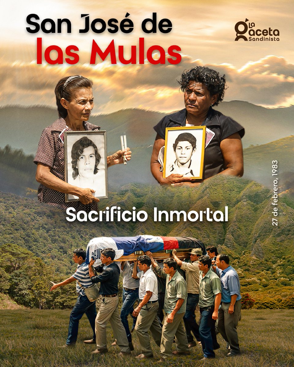 En San José de las Mulas, 23 jóvenes del Batallón 30-62 defendieron con valentía y coraje la Soberanía Nacional aquel 27 de febrero. Su resistencia ante la agresión extranjera transformó el sacrificio en victorias y patriotismo eterno.
